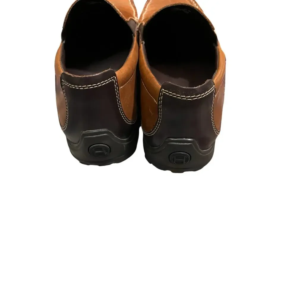 Cole Haan Mens Tucker Venetian Slip-On Loafers Leather Tan Brown Size 9.5 M